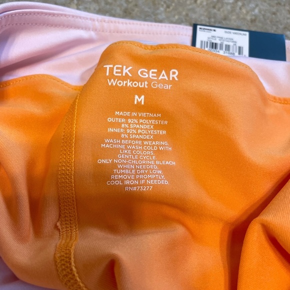 Tek Gear V-Front 2-in-1 Shorts - Picture 4 of 6